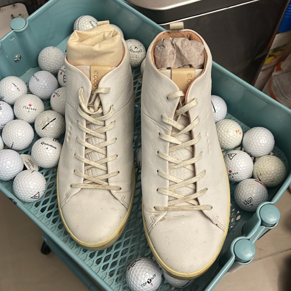 Ecco high top women’s golf shoes size 40w